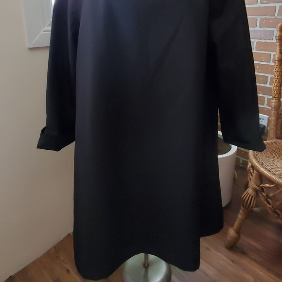 Novelti vintage mock hood black coat 🖤 - Picture 4 of 6